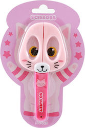 Foarfecă de Copii cu Toc I-Total Pisică Roz 14cm Xl3135 Foarfecă de Copii cu Toc I-Total Pisică Roz 14cm Xl3135
