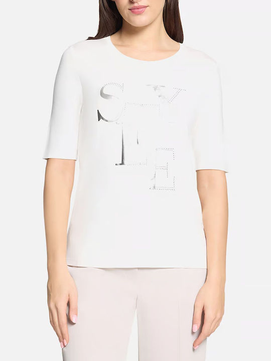 Betty Barclay Women's T-shirt Offwhite