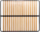 Ergonomic Bed Frame for Double Mattress 163x195cm