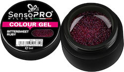 Bittersweet Ruby Colored Uv Gel 5ml Sensopro Mi...