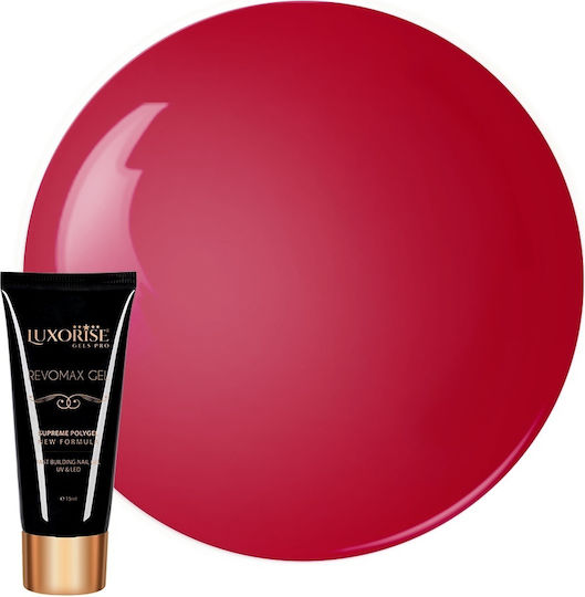Polygel Revomax Gel Luxorise Passion Red 15ml