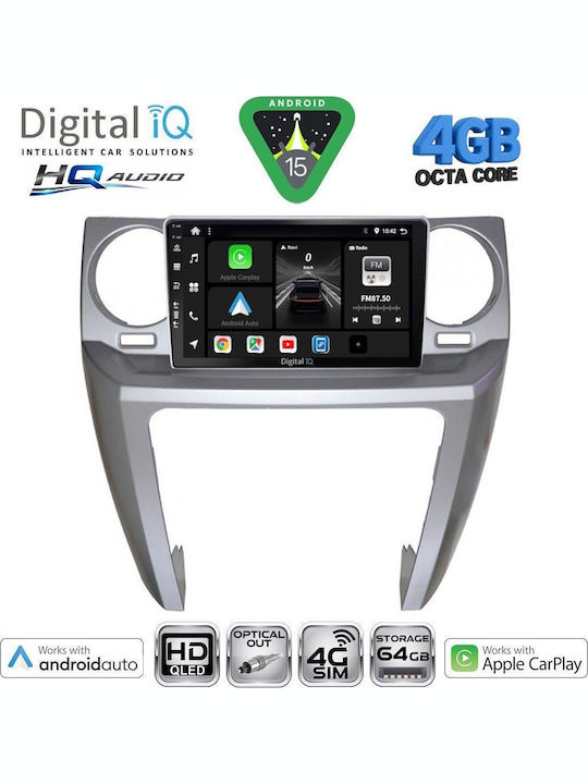 Digital IQ Car Audio System for Land Rover Discovery 2004-2009 Bluetooth USB WiFi GPS Apple CarPlay Android Auto with 9" Touch Screen