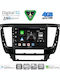 Digital IQ Car Audio System for Mitsubishi Pajero 2020 with Touch Screen 9" Digital IQ BXK 19447S_CPAA Bluetooth USB Wi-Fi GPS Apple CarPlay Android Auto