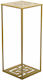 HowHomely Pflanzenständer Gold 24x24x60cm