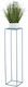 HowHomely Metal Blue Plant Stand 24x24x70cm