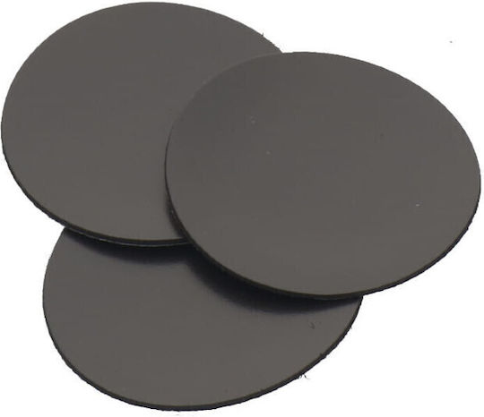 Self-adhesive Magnetic Foil Stickers 50mm Round Cast Bases Blister 3 Pc