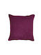 Karo Kissenbezug Plum 50x60cm