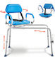 Vevor Toilet Chair with Backrest YDSYGZYTLSLKQ2ETA001V0