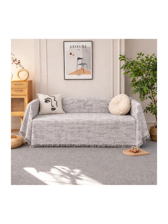 My Home Luxury Σετ Ριχτάρια 3τμχ Γκρι