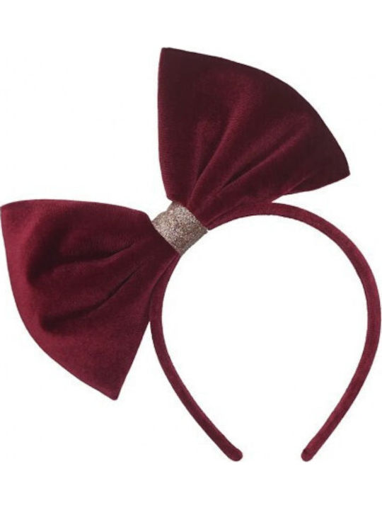 Mimi & Lula Παιδική Στέκα Μαλλιών Christmas Giant Velvet Bow Alice