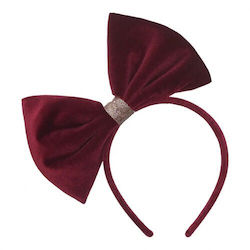 Mimi & Lula Παιδική Στέκα Μαλλιών Christmas Giant Velvet Bow Alice Mimi & Lula Παιδική Στέκα Μαλλιών Christmas Giant Velvet Bow Alice