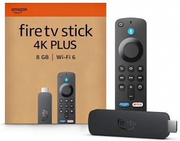 Amazon Fire Tv Stick 4k Plus Player Media Wi-fi 6 Dolby Vision Dolby Atmos Hdr10+ Alexa Voice Remote Inclus