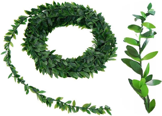 Ghirlandă Iederă Boxwood Frunze Verzi 7.5m