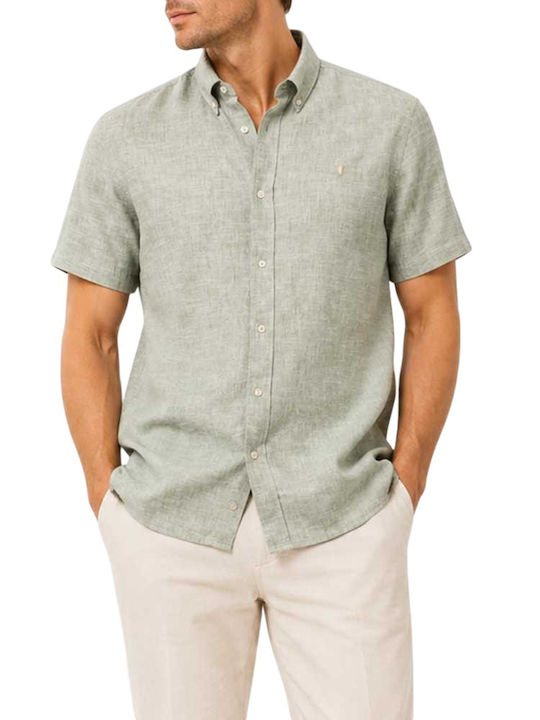 Jack & Jones Κοντομάνικο Πουκάμισο Laurel Wreath Green