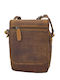 Herren Tasche Schulter Crossbody Tabac Braun