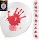 Set 10 Luftballons Halloween Latex Orange 20cm