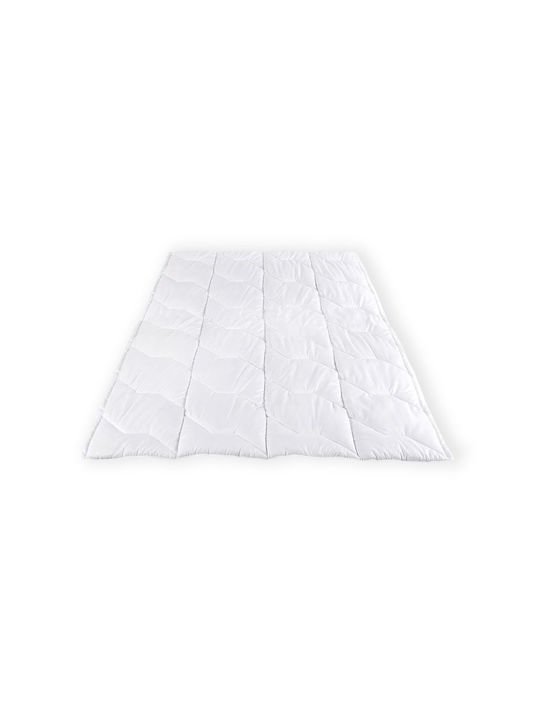 AMW Πάπλωμα Διπλό με Γέμιση Microfiber 200x220εκ. 100