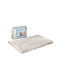 AMW Πάπλωμα Διπλό με Γέμιση Microfiber 200x220εκ. Ecru