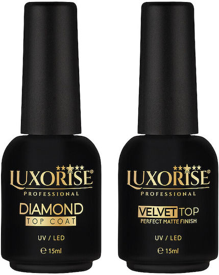 Luxorise Diamond Velvet Top Coat Set