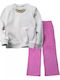 Kids Set with Pants Summer 2 Pieces Beige