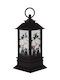 Fiestas Guirca Dekoratives Tischlicht LED Wachs-Politur 9x18cm
