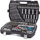 HBM Machines Ratchet with Sockets 1\2" & 3\8" & 1\4" 216 Pieces