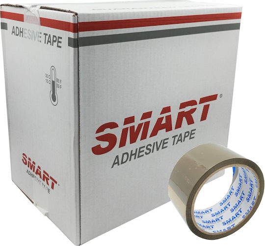 Smart Ταινία Συσκευασίας 48mm x 50m σε Καφέ Χρώμα
