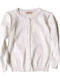 Kinder-Strickjacke Weiß