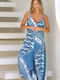 Women's One-piece Jumpsuit Camargue Blue