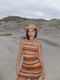 LiebeQueen Women's Wicker Western Brown Hat