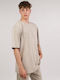 T-shirt Μπεζ
