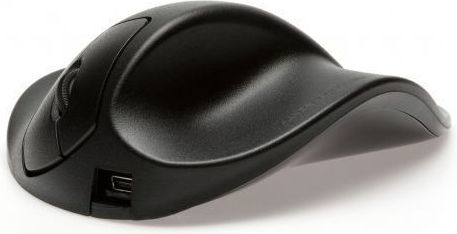 Bakker Elkhuizen HandShoeMouse Pentru Dreptaci Mare Wireless Mouse Ergonomic Negru