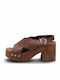 Leather Brown Sandals