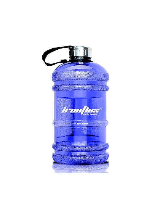 Ironflex Nutrition Gallon Παγούρι Ανοξείδωτο 2200ml Μπλε