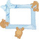 Birthday Balloon Teddy Bears Blue Foil
