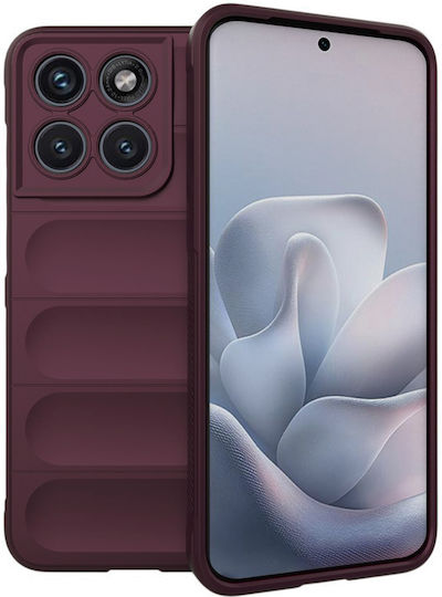 Techsuit Магическа Задна Корица Силикон Бордо (Motorola Edge 70)