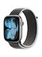 Crong Λουράκι Υφασμάτινο Γκρι (Apple Watch 38/40/41/42 Mm)