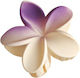 Ecarla Clamă De Păr Cu Floare Ombre Mat Crem Violet Sp402