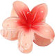 Ecarla Haarspangen mit Blume Moana Ombre Pfirsich Sp269r