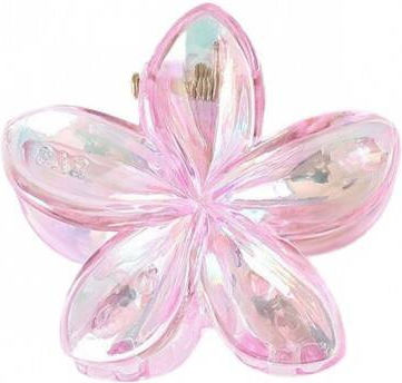 Ecarla Hair Clip-clasp Flower Moana Ombre Pink Iridescent Sp317