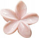 Ecarla Hair Clip-clasp Flower Marble Light Pink Sp406
