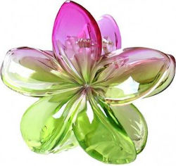 Ecarla Hair Clip-clasp Flower Moana Ombre Green Pink Sp319