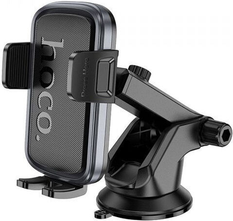 Hoco Car Mobile Mount 7" with Adjustable Hooks Grey