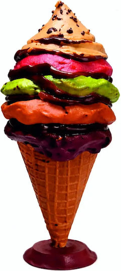 Produktpräsentationsständer Drehbarer Werbe-Eiscreme-Modelleiswagen Code Te-ice-prp-rot-45 Feststehend TE-ICE-PRP-45