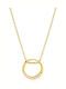 ecarla Necklace From Gold Plated Steel