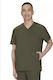 KOI USA Male Medical Blouse Green