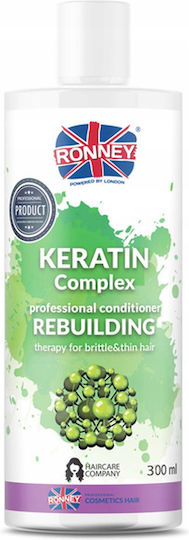 Ronney Balsam Restorator cu Complex de Keratină pentru Păr Uscat și Fragil 300ml