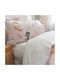Vesta Home Σετ Σεντόνια Μονά Βαμβακερά Kitty Ροζ - Μωβ 175x255cm