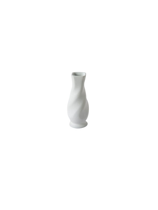 GTSA Decorative Porcelain Vase Volcanic White