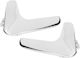 Seat Ibiza Ii Fl 99-02 Mâner Interior Ușă Metal Cromat Stânga + Dreapta Set 2 Bucăți